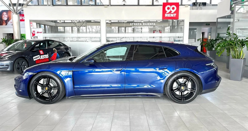 Porsche Taycan cena 449000 przebieg: 27500, rok produkcji 2022 z Braniewo małe 529